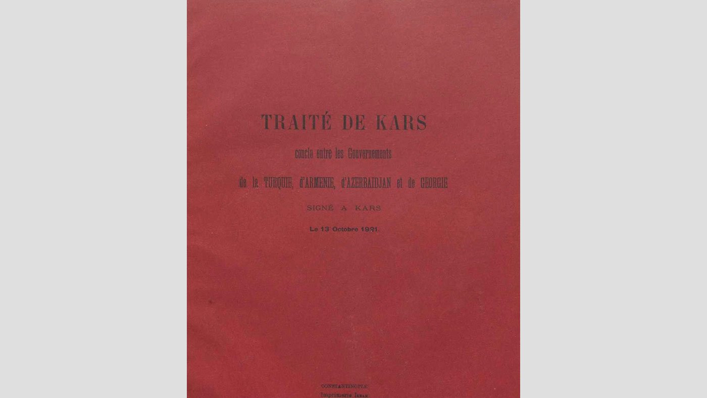 1921 Kars Anlaşması (13 Ekim 1921) - Fransızca